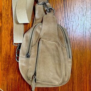 Free People suede Crossbody